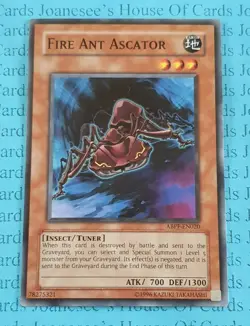 Fire Ant Ascator ABPF-EN020 Common Yu-Gi-Oh Card (U) New - Image 1