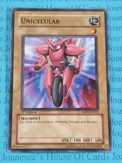 Unicycular ABPF-EN001 Common Yu-Gi-Oh Card 1st Edition New - Image 1