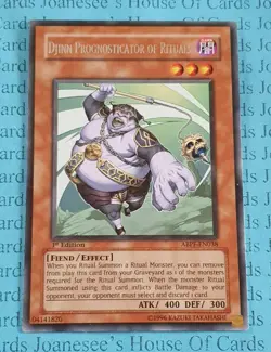 Djinn Prognosticator of Rituals ABPF-EN038 Rare Yu-Gi-Oh Card 1st Edition New - Image 1