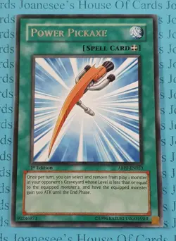 Power Pickaxe ABPF-EN053 Silver Rare Yu-Gi-Oh Card 1st Edition New - Image 1