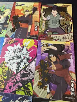 Naruto Shippuden Naruto Character Collectible CP NM TCG 9 x Thick Premium Cards - Image 3