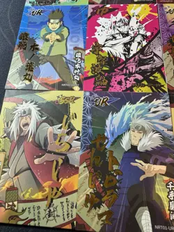Naruto Shippuden Naruto Character Collectible CP NM TCG 9 x Thick Premium Cards - Image 5