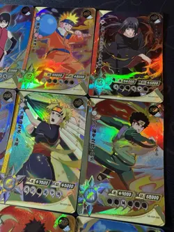 Naruto Shippuden Naruto Character Collectible TCG 12 x Kayou Licensed Cards SSR - Image 3
