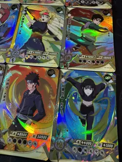 Naruto Shippuden Naruto Character Collectible TCG 12 x Kayou Licensed Cards SSR - Image 4