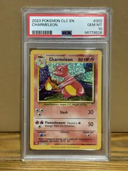 PSA 10 Charmeleon CLC 002/034 English Classic Collection Pokemon Card Game - Image 1