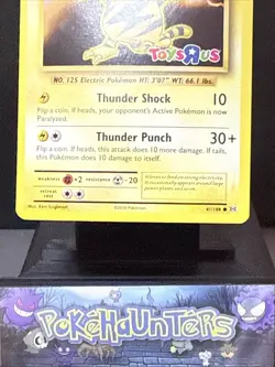 Pokemon Card Electabuzz 041/108 Toys R US Holo Stamped Rare XY Evolutions Promo - Image 3