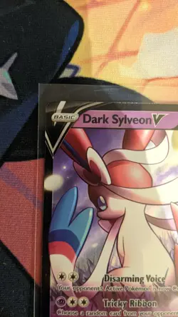 Dark Sylveon V - SWSH134 - Black Star Ultra Rare Promo 25th - Pokemon Card - NM - Image 3
