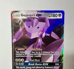 Genesect GX 130/214 (NM) Ultra Rare Sun & Moon: Lost Thunder 2019 Pokemon Card - Image 3