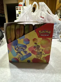 EMPTY Pokemon Scarlet Violet 151 Mini Tin Display With Art Cards + Energy Token - Image 2