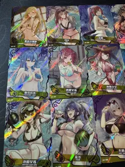 Goddess Story Waifu Bikini 18 x Character Doujin Cards Maiden Girl Party SSR UR - Image 2