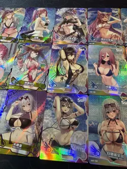 Goddess Story Waifu Bikini 18 x Character Doujin Cards Maiden Girl Party SSR UR - Image 4
