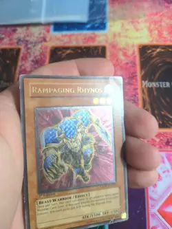 Yu-Gi-Oh! Rampaging Rhynos CDIP-EN031 1st Edition Ultimate MP/HP - Image 3