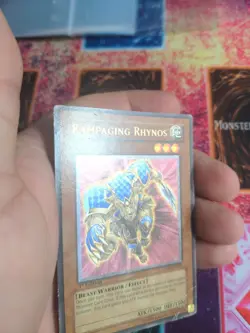 Yu-Gi-Oh! Rampaging Rhynos CDIP-EN031 1st Edition Ultimate MP/HP - Image 4