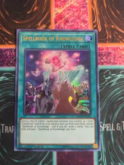 Yu-Gi-Oh! Spellbook of Knowledge MP18-EN076 1st Edition Ultra Rare NM - Image 1
