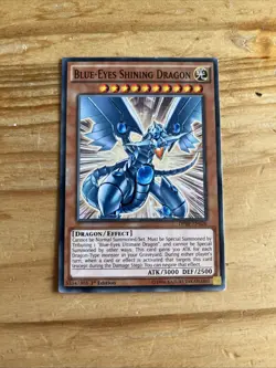 Blue-Eyes Shining Dragon [DPRP-EN026] Common Near Mint 1st Edition - Yugioh - Image 1