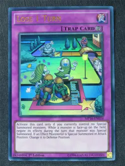 Lose 1 Turn MP16 Ultra Rare - 1st ed - Yugioh Cards #14X - Image 1