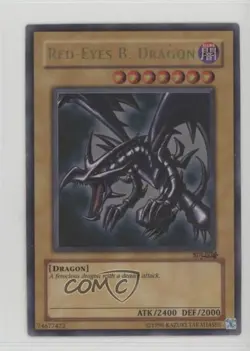 Red-Eyes Black Dragon Unlimited YuGiOh Starter Deck Joey #SDJ-001 2003 16f0 - Image 1