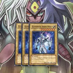 POTD-EN001 x3 Elemental Hero Neos Common Excellent Condition Yugioh - Image 1