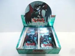 YUGIOH 1st EDINION POWER of the DUELIST *EMPTY* BOOSTER BOX & 2 PACK WRAPPERS - Image 2