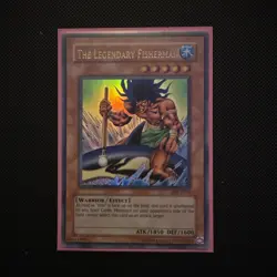 YUGIOH Ultra Rare The Legendary Fisherman PSV-076 Mint - Image 1