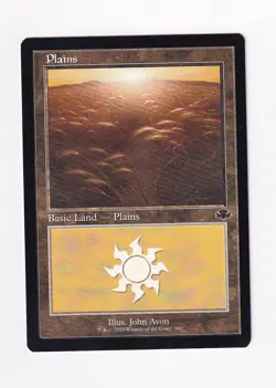 2023 MAGIC THE GATHERING DOMINARIA REMASTERED RETRO FRAME BASIC LAND PLAINS 402 - Image 1