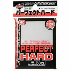 KMC CARD 50×30pcs Perfect Fit Hard Sleeves for MTG Pokemon 64mm×89mm 3.5 "×2.52" 4521086001652 - Image 2
