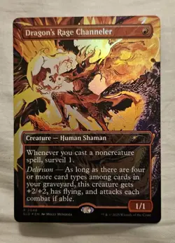 Dragon's Rage Channeler (2048) (Rainbow Foil) Secret Lair Drop Foil - Image 1
