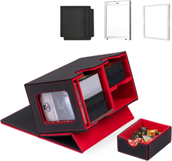 MTG Deck Box for Commander with Dice Tray,Designed for MTG Commander Card Deck B - Image 1