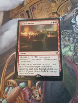 Comet Storm MTG Commander - Played - - Image 1