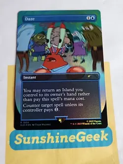 Daze (Rainbow Foil) Secret Lair Drop Foil - Image 1