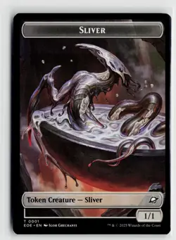 MTG Edge Of Eternities Sliver // Robot x4 NM Token 001 // 010 - Image 1