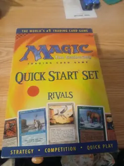 Magic The Gathering Quick Start Set Rivals , 1996 Wizards Of The Coast - Image 1