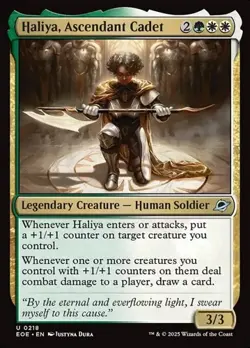 Haliya, Ascendant Cadet EOE NM MTG - Image 1