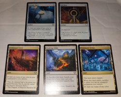 5x Card Lot - Commander: Edge of Eternities - Arcane Signet - Sol Ring - Image 1