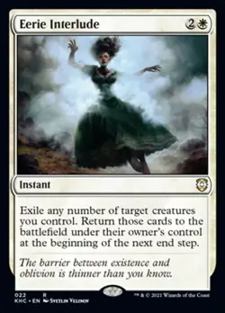 MTG - EERIE INTERLUDE - Kaldheim Commander (R) - Image 1
