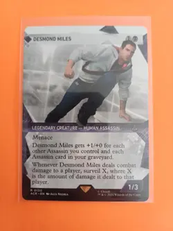 MTG Desmond Miles Showcase ASC Card NM 0130 - Image 1