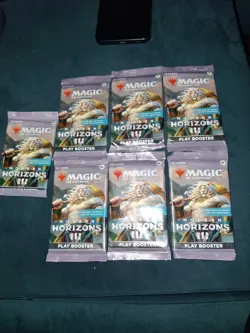 7 Magic the Gathering Modern Horizons 3 Play Booster Pack - New/Factory sealed - Image 1