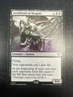 Archfiend of Despair Commander Masters Regular 0137 NM JL - Image 1