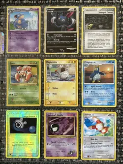 Pokemon Collection Binder Vintage Lot of Cards Holo Rares WoTC 1st Editions Etc - Image 3