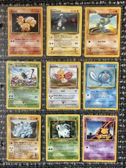 Pokemon Collection Binder Vintage Lot of Cards Holo Rares WoTC 1st Editions Etc - Image 5