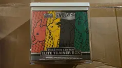 Pokemon Center Elite Trainer Box Evolving Skies set of 2 w/ cases - Image 2