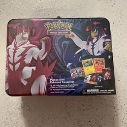 Pokemon 2021 Collectors Chest Lunchbox Tin Factory Sealed - Image 1