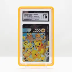 Pokemon Pikachu V-UNION holo #SWSH140 Celebrations Promo 2021 - CGC 10 Gem Mint - Image 1