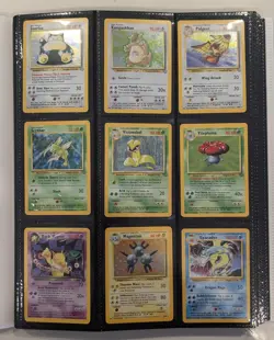 Pokemon Card Binder - Holo, Vintage, Rare, Base Set, Jungle, Fossil, Neo Genesis - Image 1