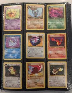 Pokemon Card Binder - Holo, Vintage, Rare, Base Set, Jungle, Fossil, Neo Genesis - Image 4