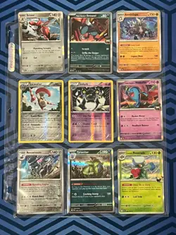 5 Sheets ALL RARE Holo & Reverse Holo - Pokemon Cards - binder bundle card lot - Image 2