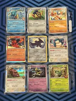 5 Sheets ALL RARE Holo & Reverse Holo - Pokemon Cards - binder bundle card lot - Image 4