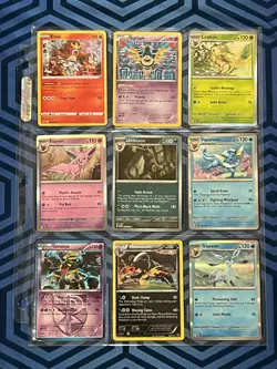 5 Sheets ALL RARE Holo & Reverse Holo - Pokemon Cards - binder bundle card lot - Image 2
