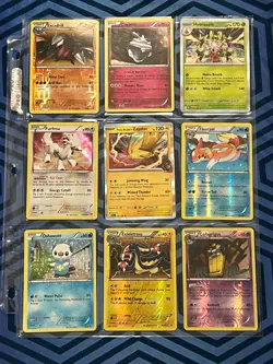 5 Sheets ALL RARE Holo & Reverse Holo - Pokemon Cards - binder bundle card lot - Image 5