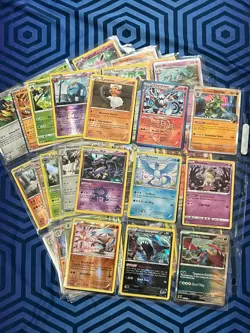 5 Sheets ALL RARE Holo & Reverse Holo - Pokemon Cards - binder bundle card lot - Image 1
